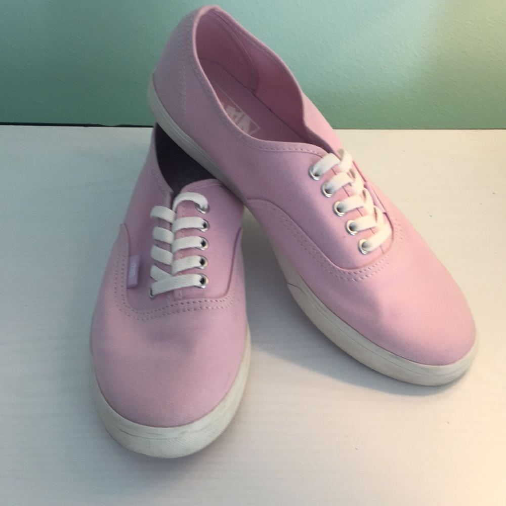 Light pink purple Vans